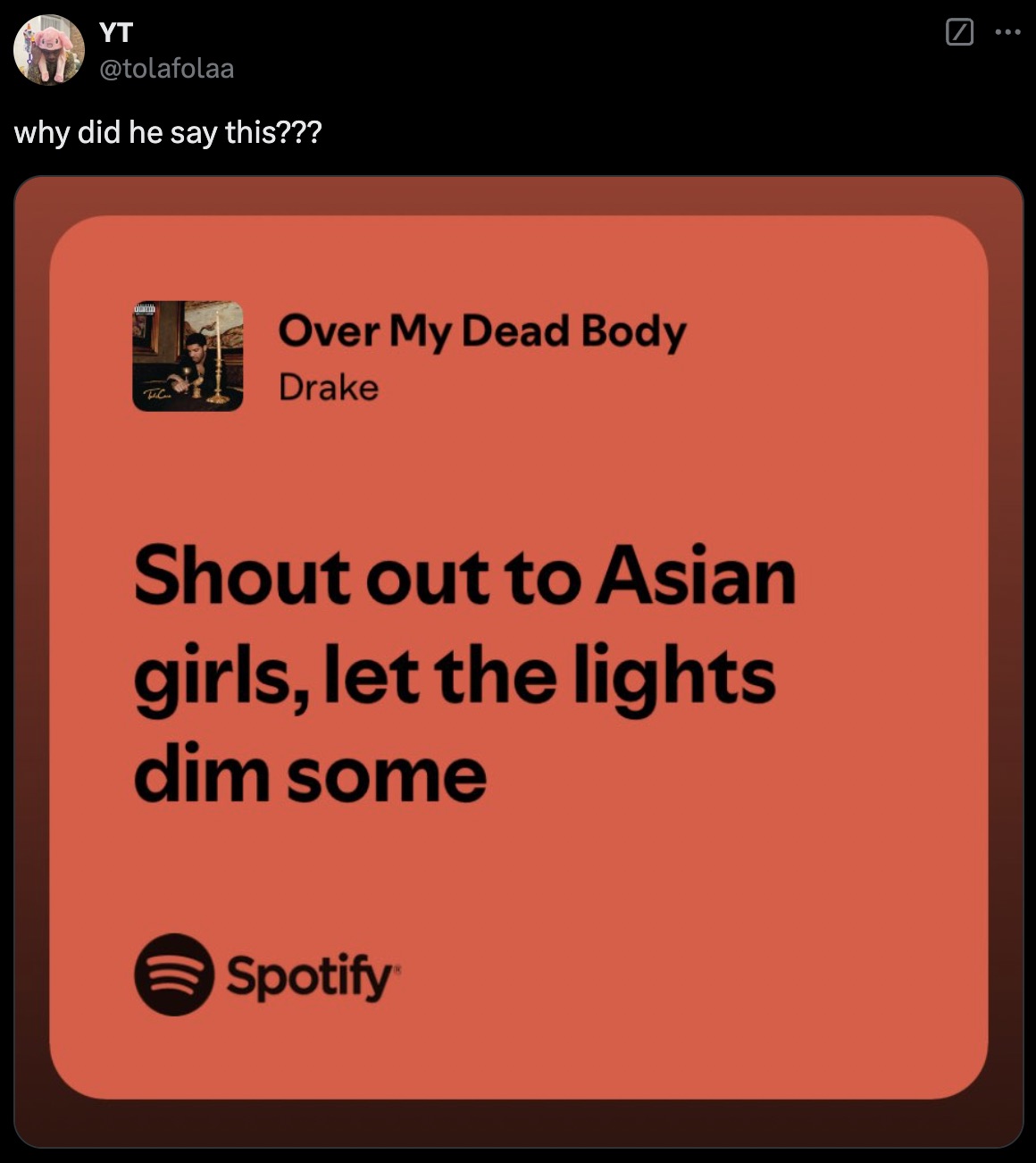 noah kahan lyrics call your mom - Yt why did he say this??? TiCa Over My Dead Body Drake Shout out to Asian girls, let the lights dim some Spotify 99